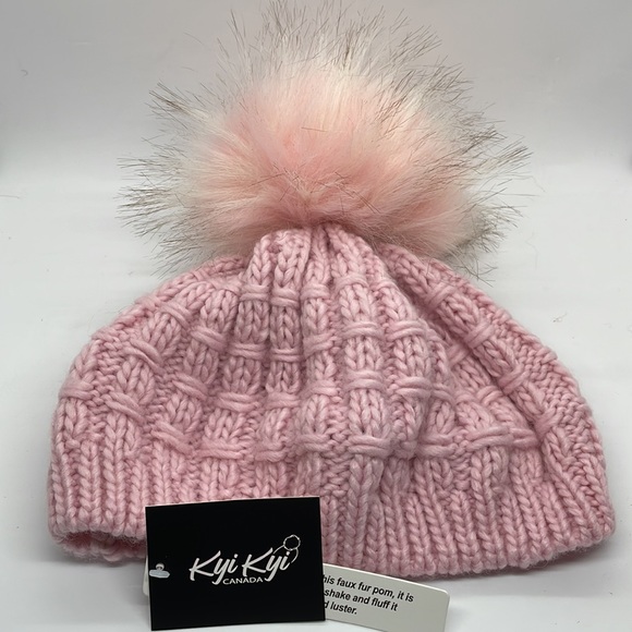 Kyi Kyi Pom knit beret/beanie - Picture 11 of 16